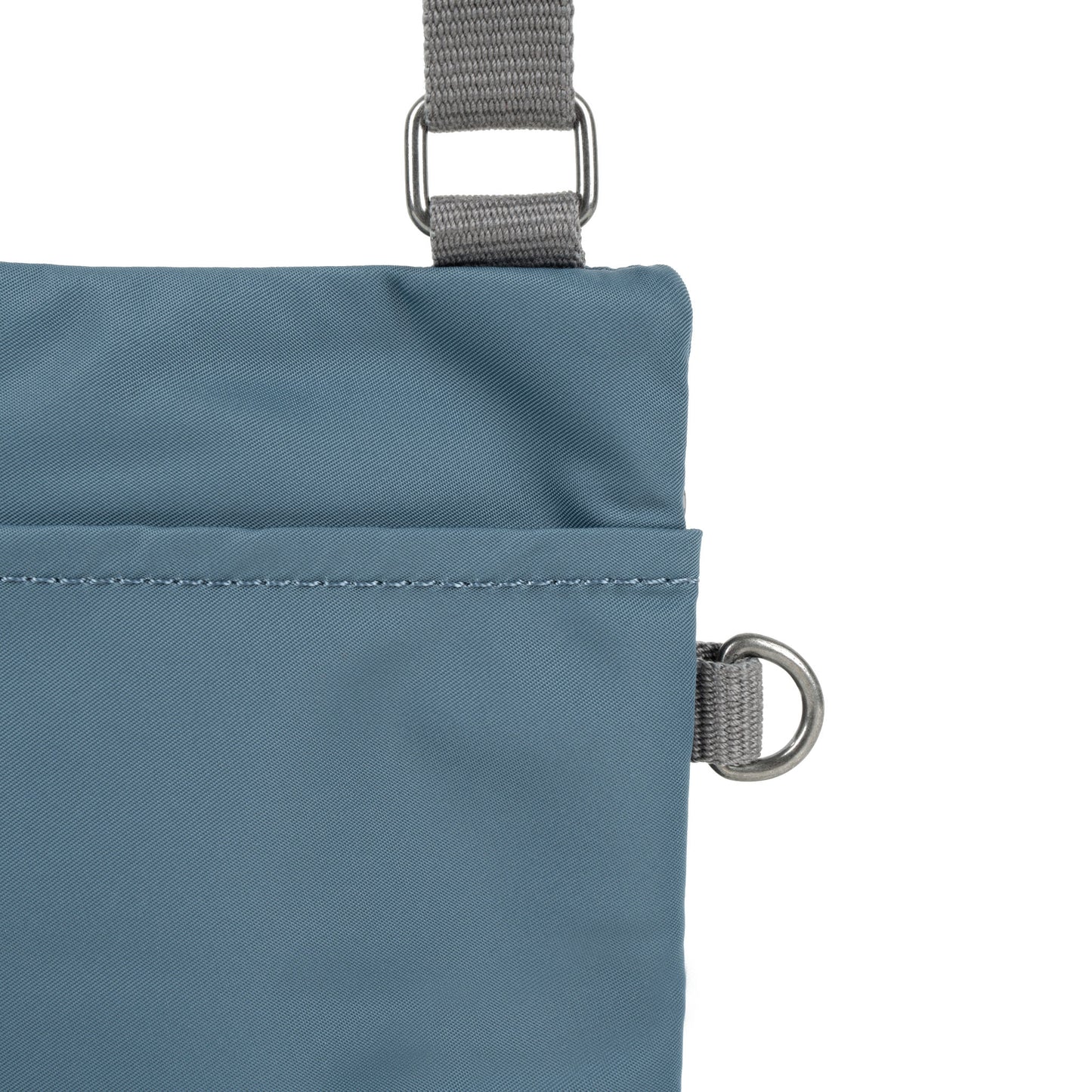 Roka London Chelsea Crossbody Phone Bag, Airforce Blue(Recycled Nylon)