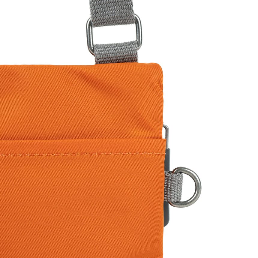 Roka London Chelsea Crossbody Phone Bag, Burnt Orange(Recycled Nylon)