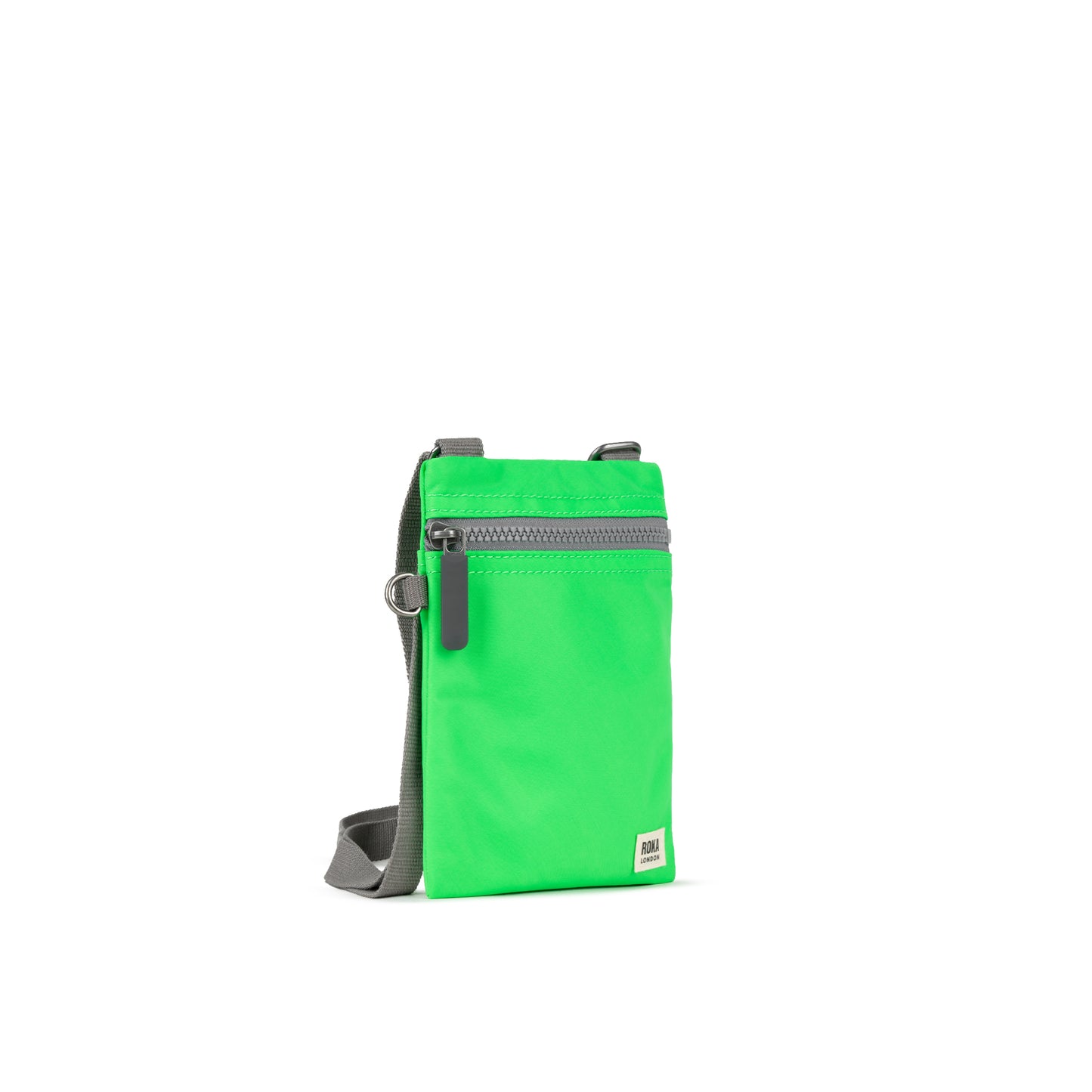 Roka London Chelsea Crossbody Phone Bag, Shamrock  (Recycled Nylon)