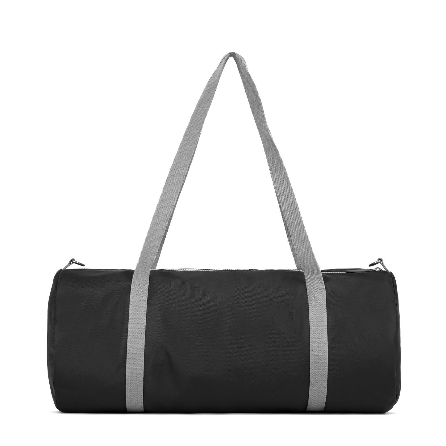 Roka London City Barrel Bag, Black (Recycled Nylon)