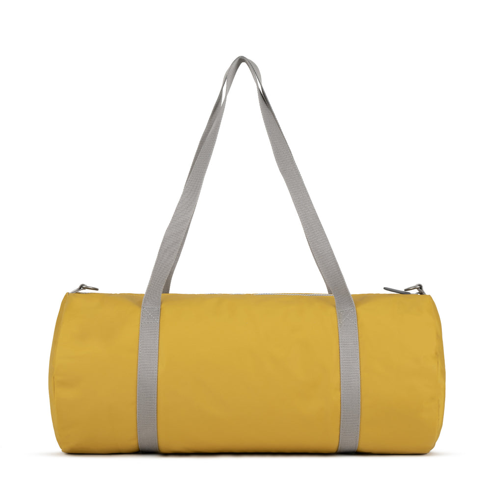 Roka London City Barrel Bag, Corn (Recycled Nylon)