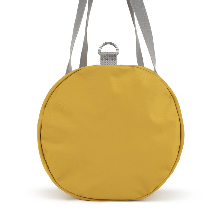 Roka London City Barrel Bag, Corn (Recycled Nylon)