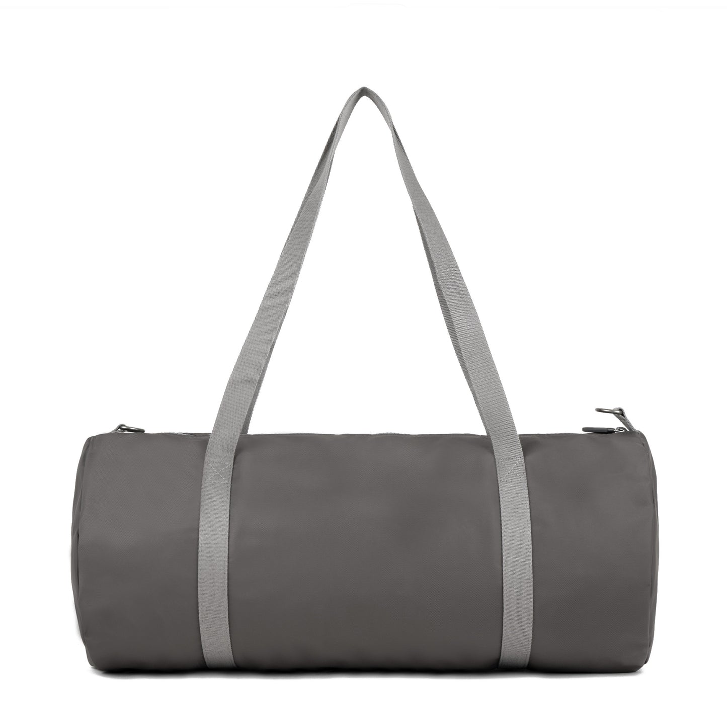 Roka London City Barrel Bag, Graphite (Recycled Nylon)