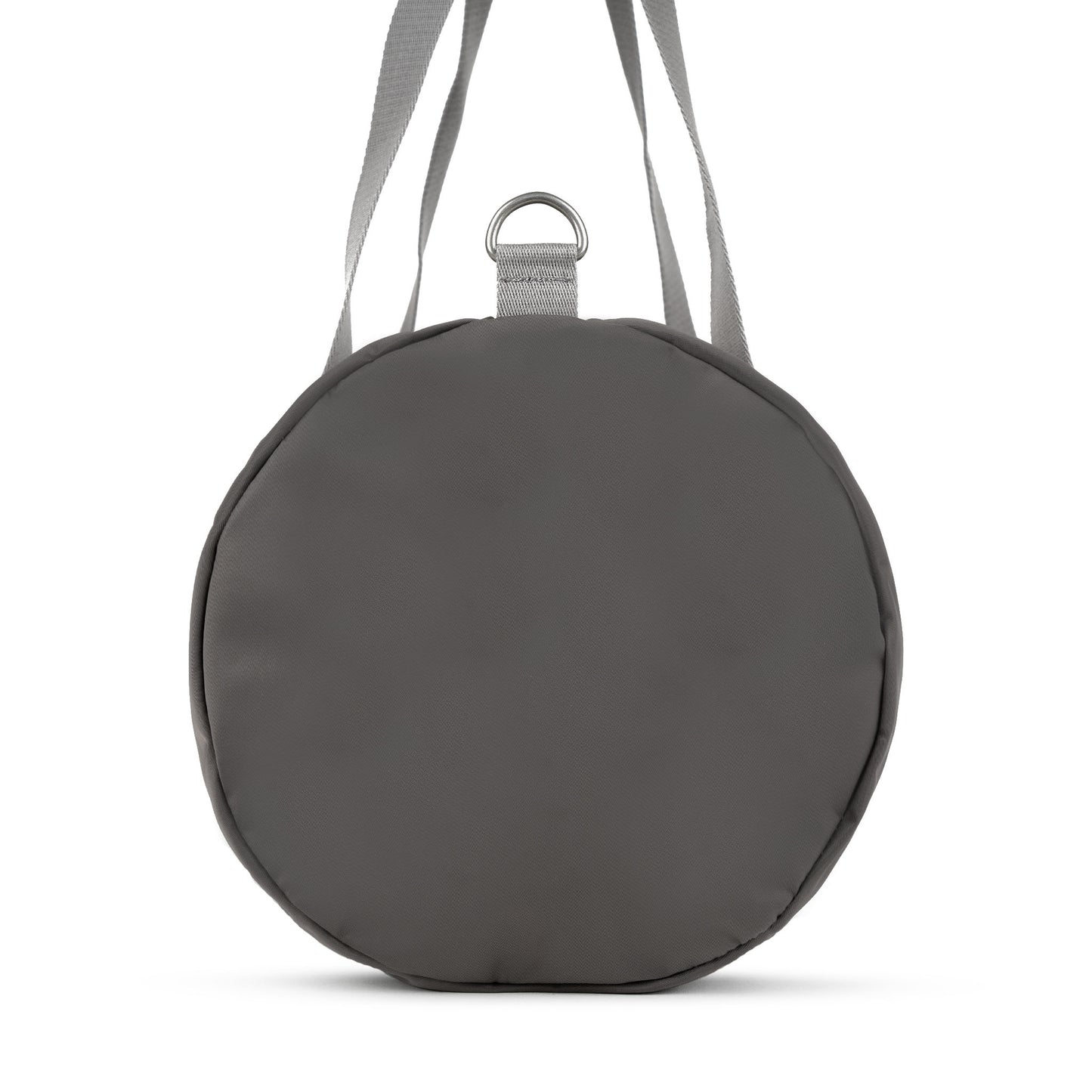 Roka London City Barrel Bag, Graphite (Recycled Nylon)