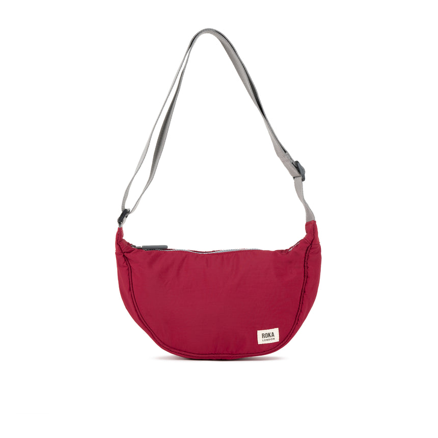 Roka London Farringdon Sling Bag, Berry