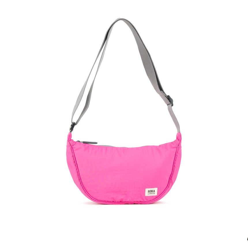 Roka London Farringdon Sling Bag, Hot Pink