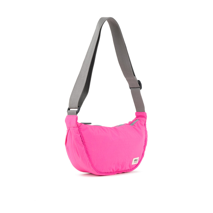 Roka London Farringdon Sling Bag, Hot Pink