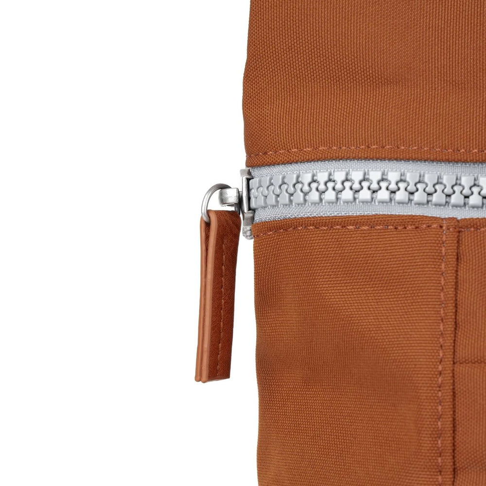 Roka London Finchley Sustainable Canvas Rucksack, Bran