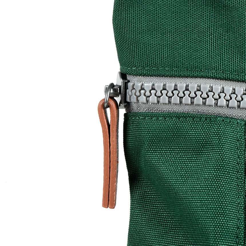 Roka London Finchley Rucksack, Forest (Sustainable Canvas)