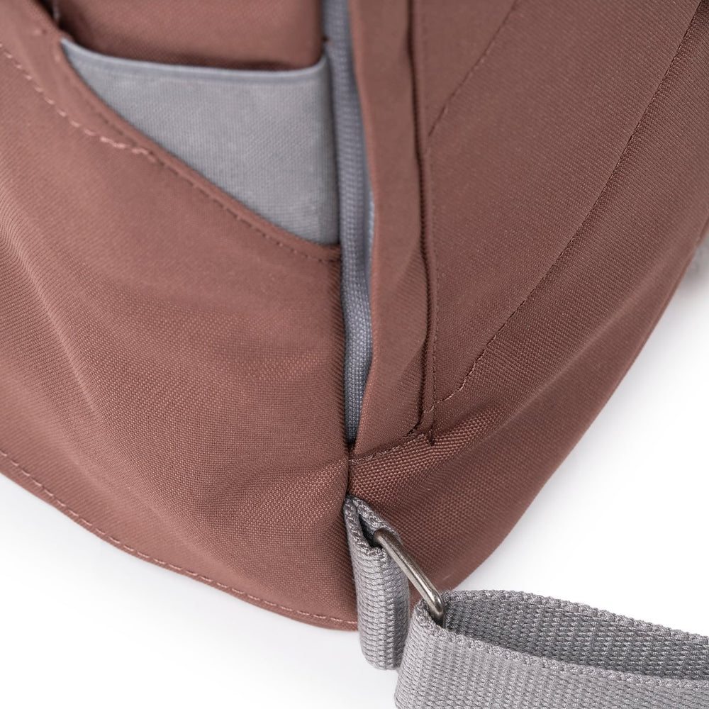 Roka London Finchley Sustainable Canvas Rucksack, Coco