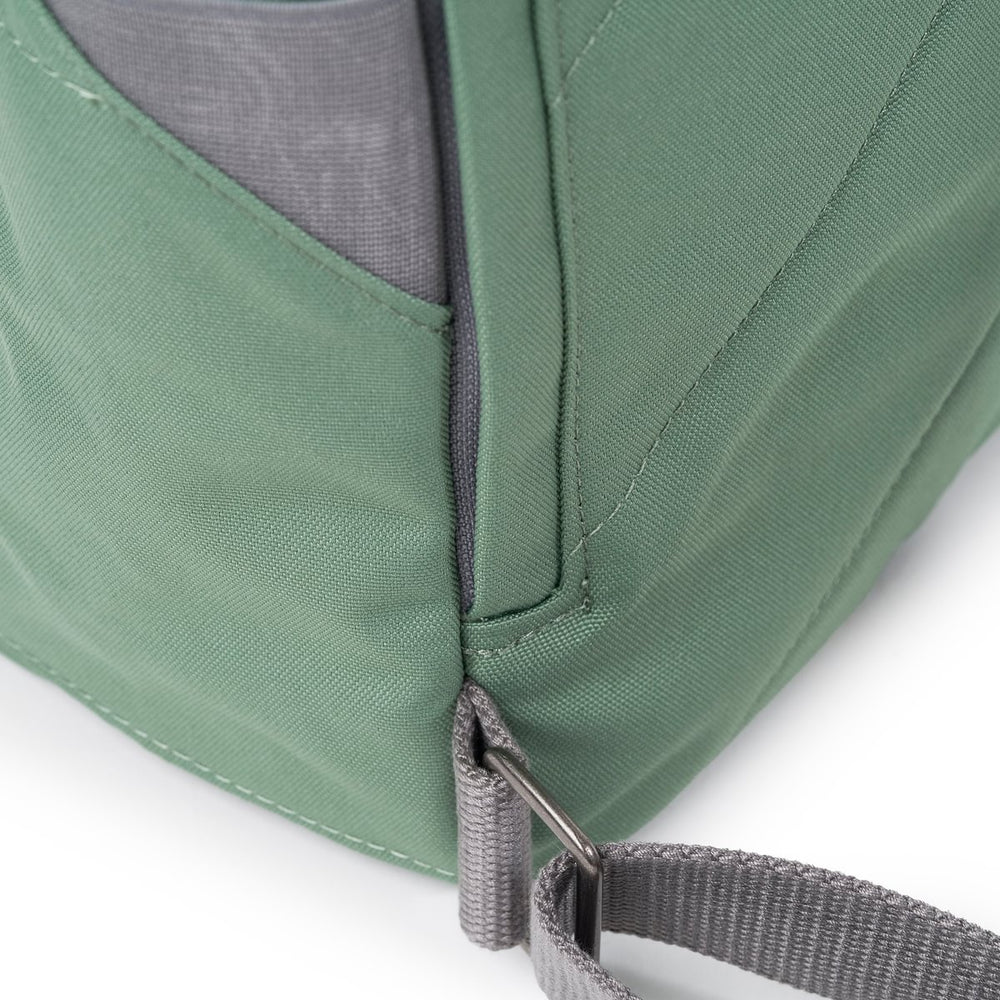 Roka London Finchley Sustainable Canvas Rucksack, Frost