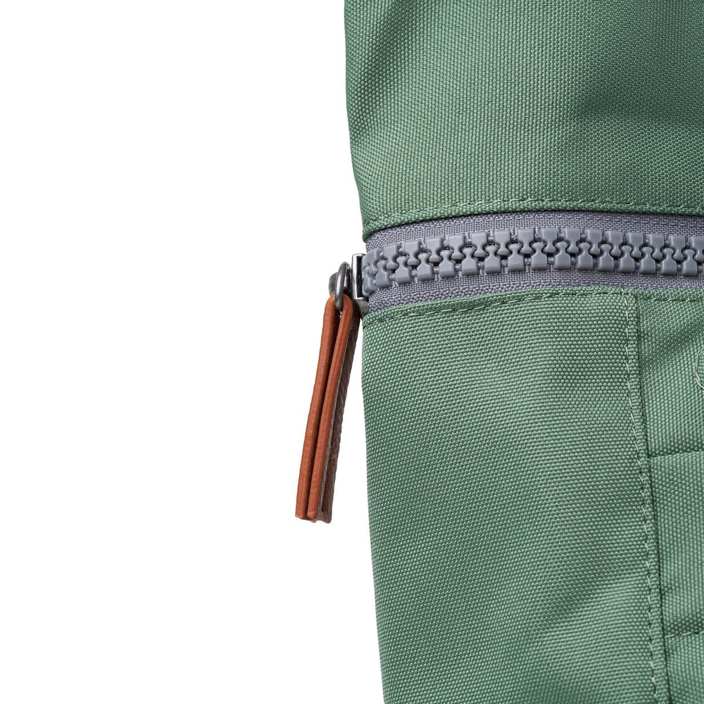 Roka London Finchley Sustainable Canvas Rucksack, Frost