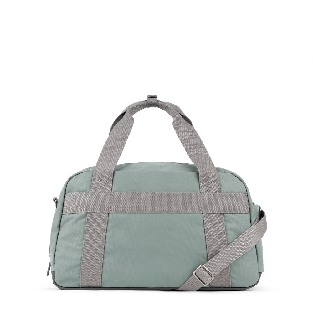 Roka London Gatwick Medium Duffel Bag, Pewter (Recycled Canvas)
