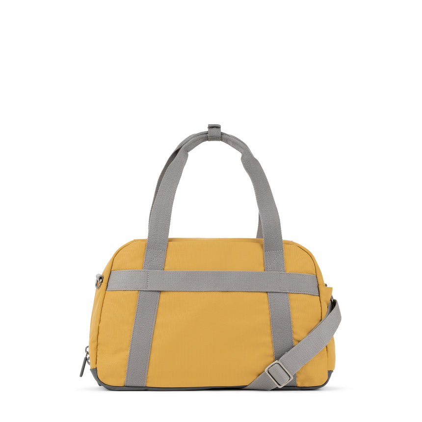 Roka London Gatwick Small Duffl Bag, FLax (Recycled Canvas)