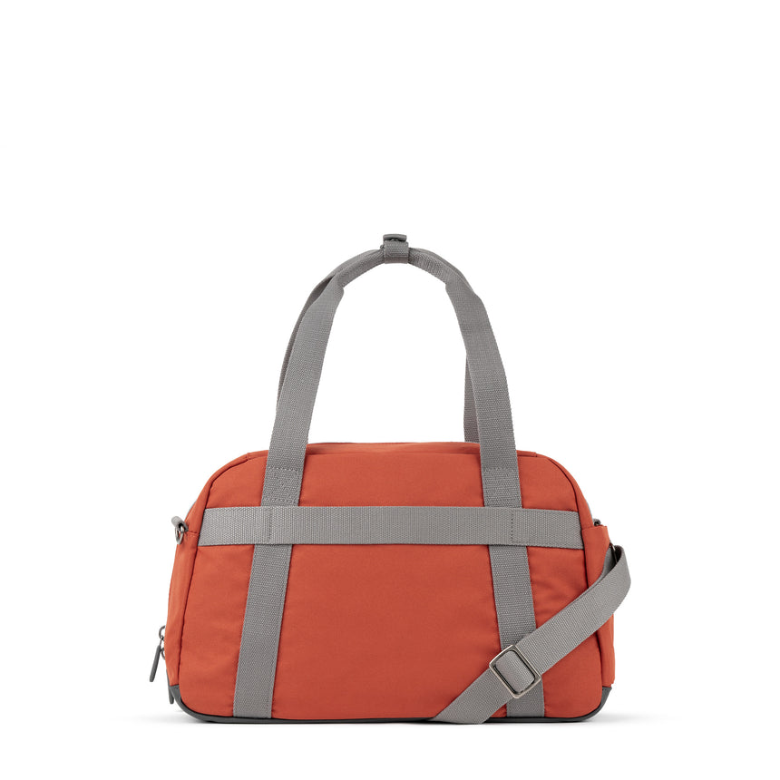 Roka London Gatwick Small Duffl Bag, Rooibos (Recycled Canvas)