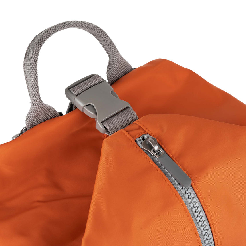 Roka London Heathrow Duffel  Bag, Burnt Orange (Recycled Nylon)