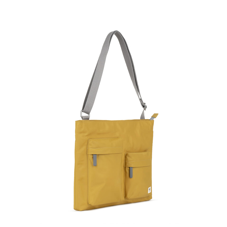 Roka London Moorgate M Tote Bag, Corn (Recycled Nylon )