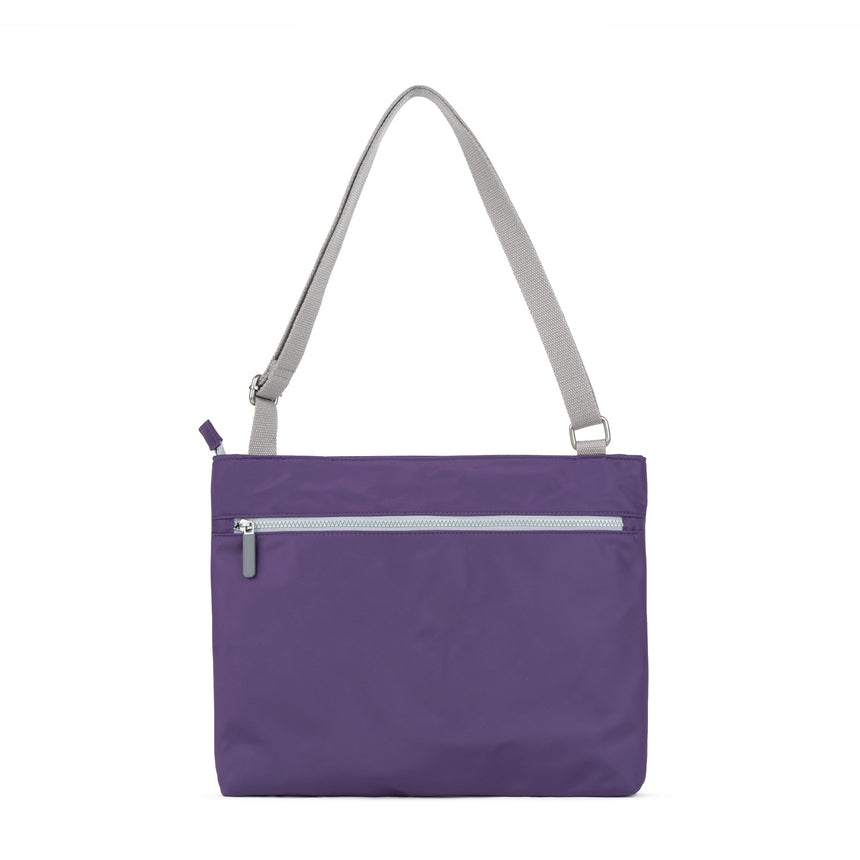 Roka London Moorgate M Tote Bag, Majestic Purple  (Recycled Nylon )