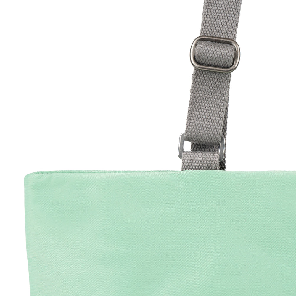 Roka London Trafalgar B Tote Bag, Matcha  (Recycled Nylon )