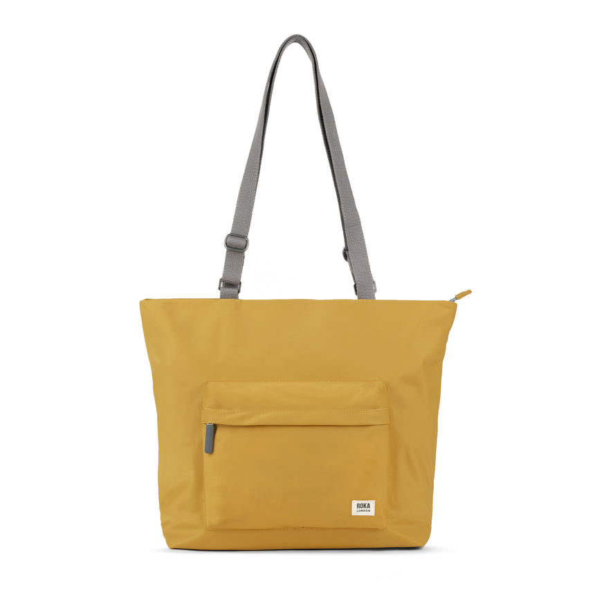 Roka London Trafalgar B Tote Bag, Corn (Recycled Nylon )