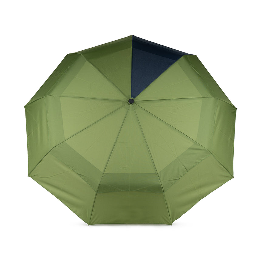 Roka London Waterloo Sustainable Umbrella, Avocado & Midnight