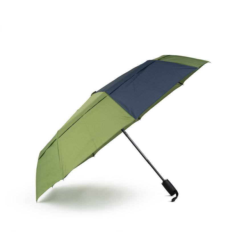 Roka London Waterloo Sustainable Umbrella, Avocado & Midnight