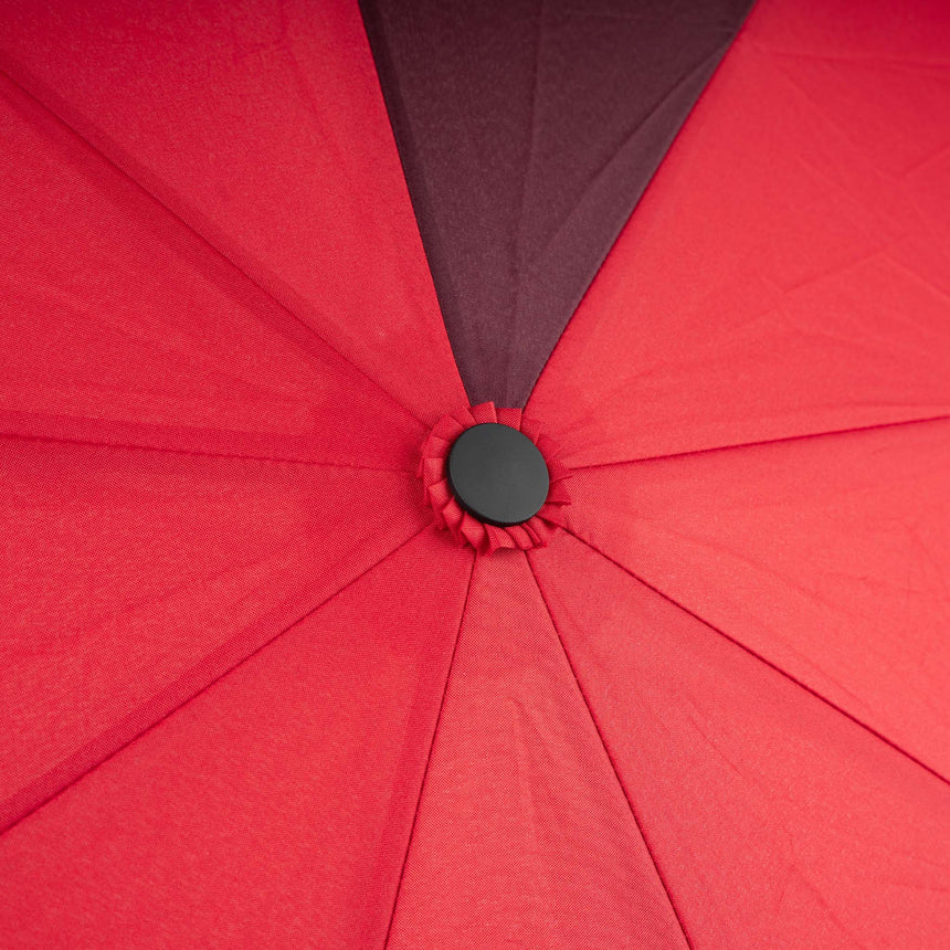 Roka London Waterloo Sustainable Umbrella, Cranberry & Plum