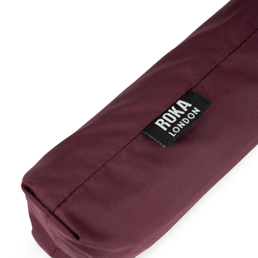 Roka London Waterloo Sustainable Umbrella, Plum & Cranberry