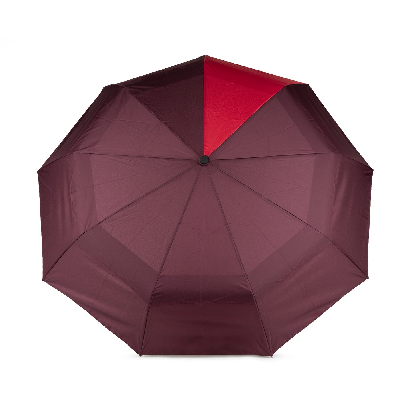 Roka London Waterloo Sustainable Umbrella, Plum & Cranberry
