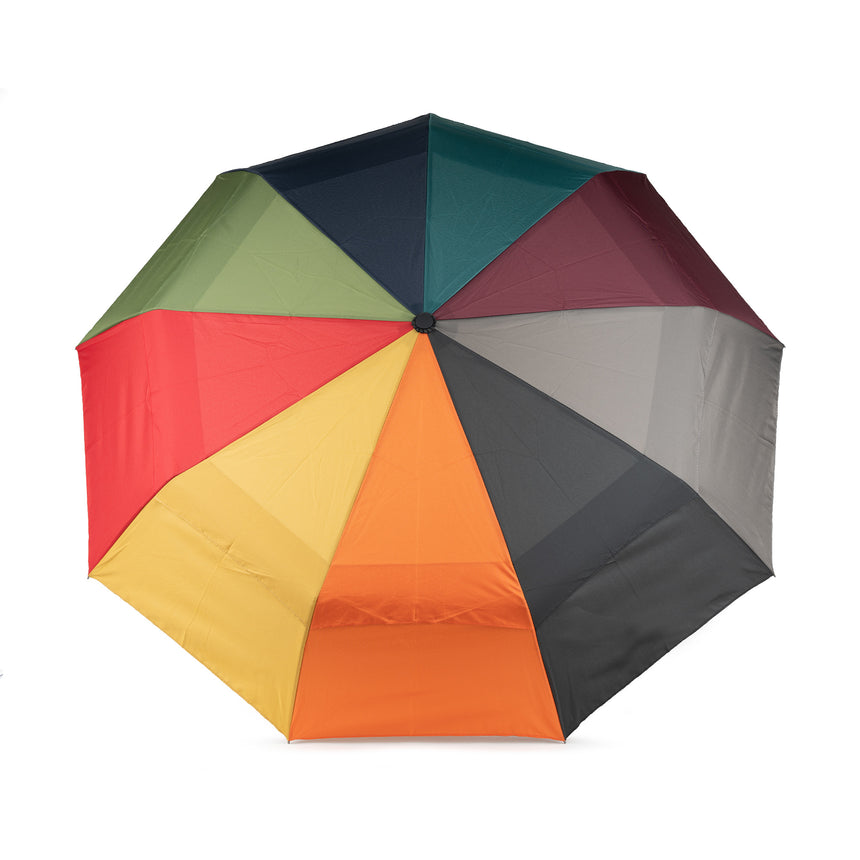 Roka London Waterloo Sustainable Umbrella, Rainbow