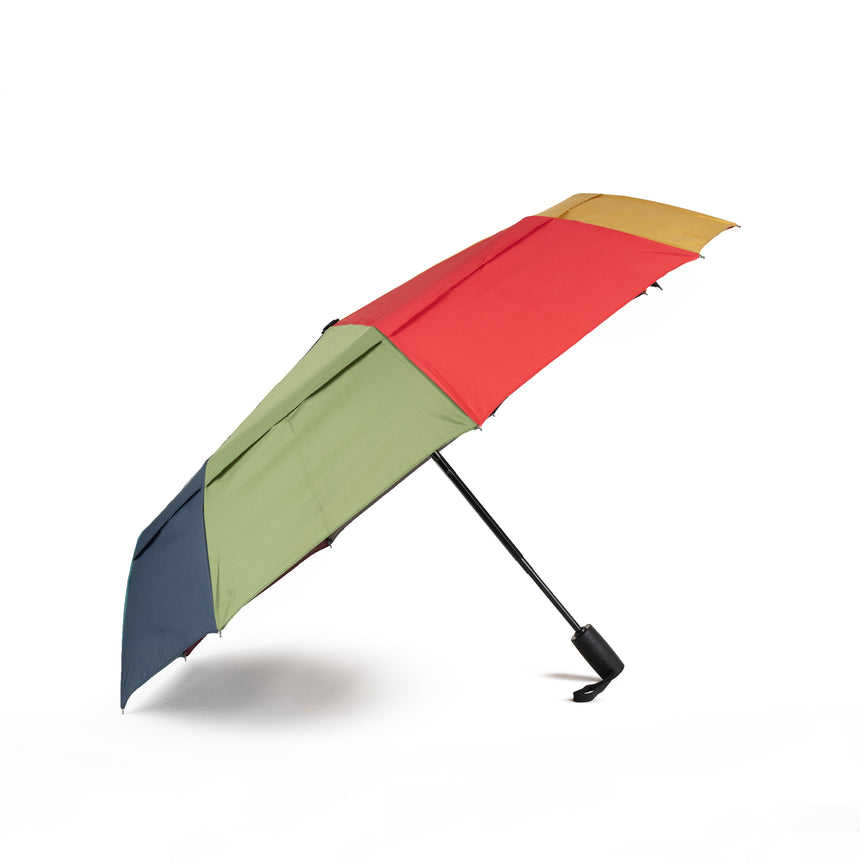 Roka London Waterloo Sustainable Umbrella, Rainbow