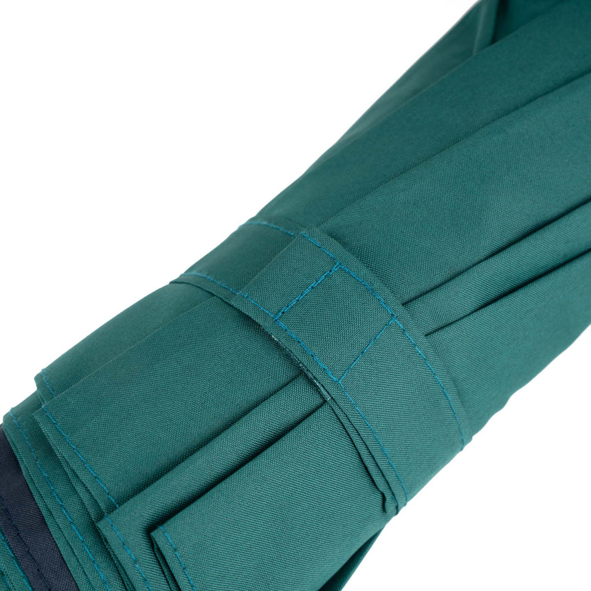 Roka London Waterloo Sustainable Umbrella,Teal & Midnight