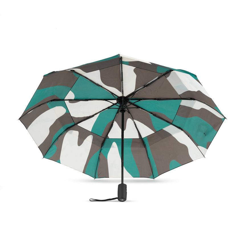 Roka London Waterloo Sustainable Umbrella, Urban Camo