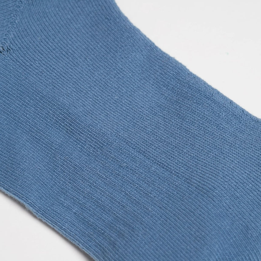 Roka London Wembley Organic Cotton Ankle Socks, Airforce