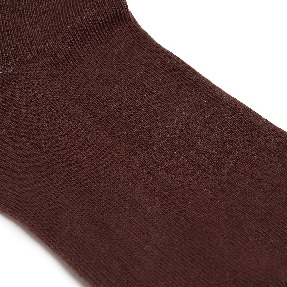 Roka London Wembley Organic Cotton Ankle Socks, Coco