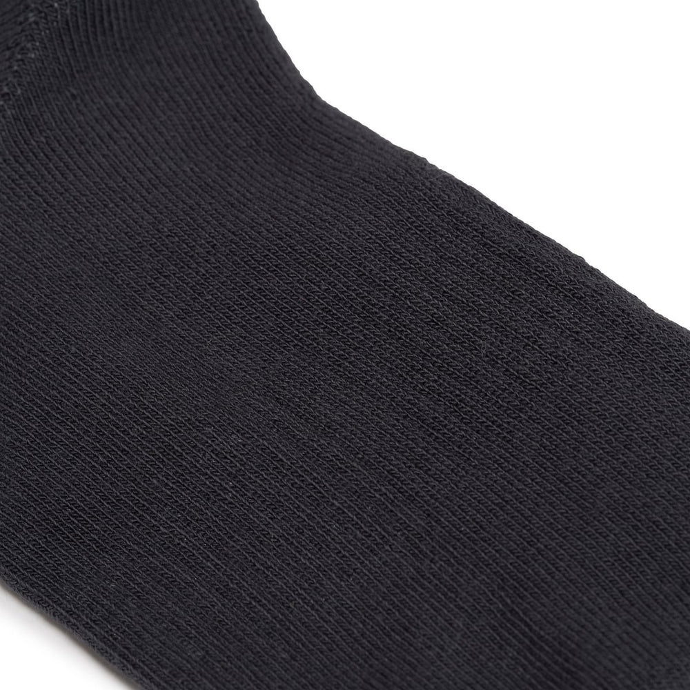 Roka London Wembley Organic Cotton Ankle Socks, Faded Black