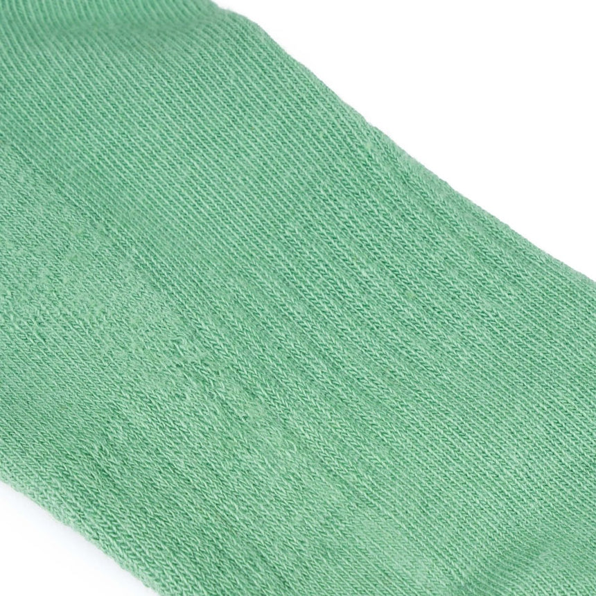 Roka London Wembley Organic Cotton Ankle Socks, Matcha