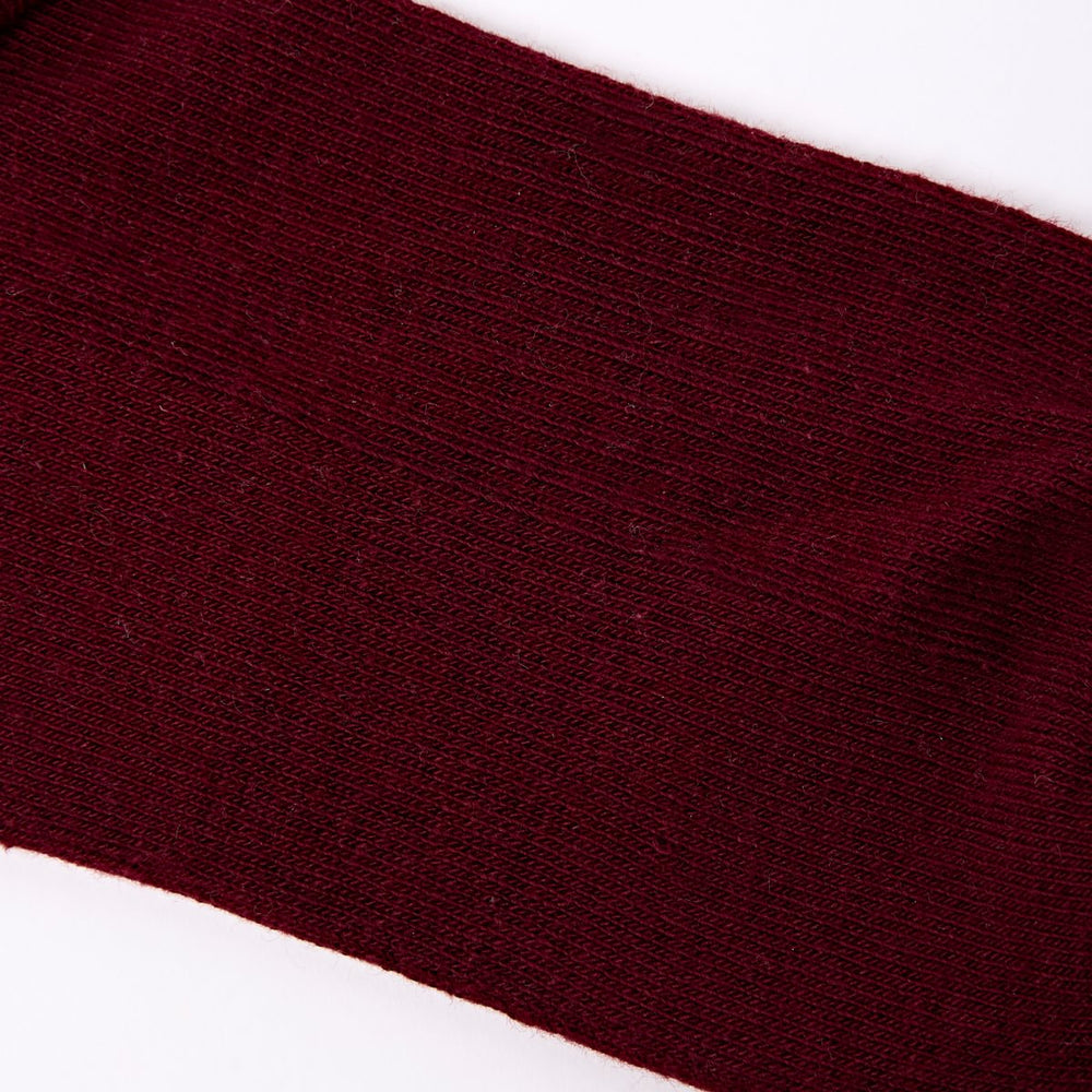 Roka London Wembley Organic Cotton Ankle Socks, Plum