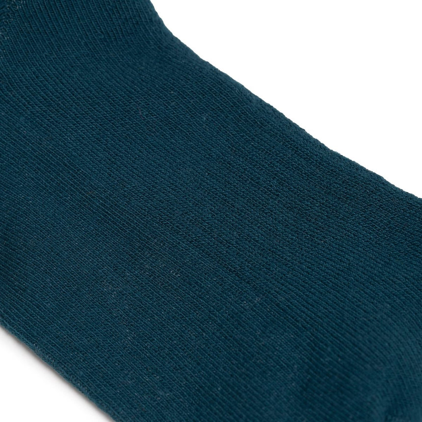 Roka London Wembley Organic Cotton Ankle Socks, Teal