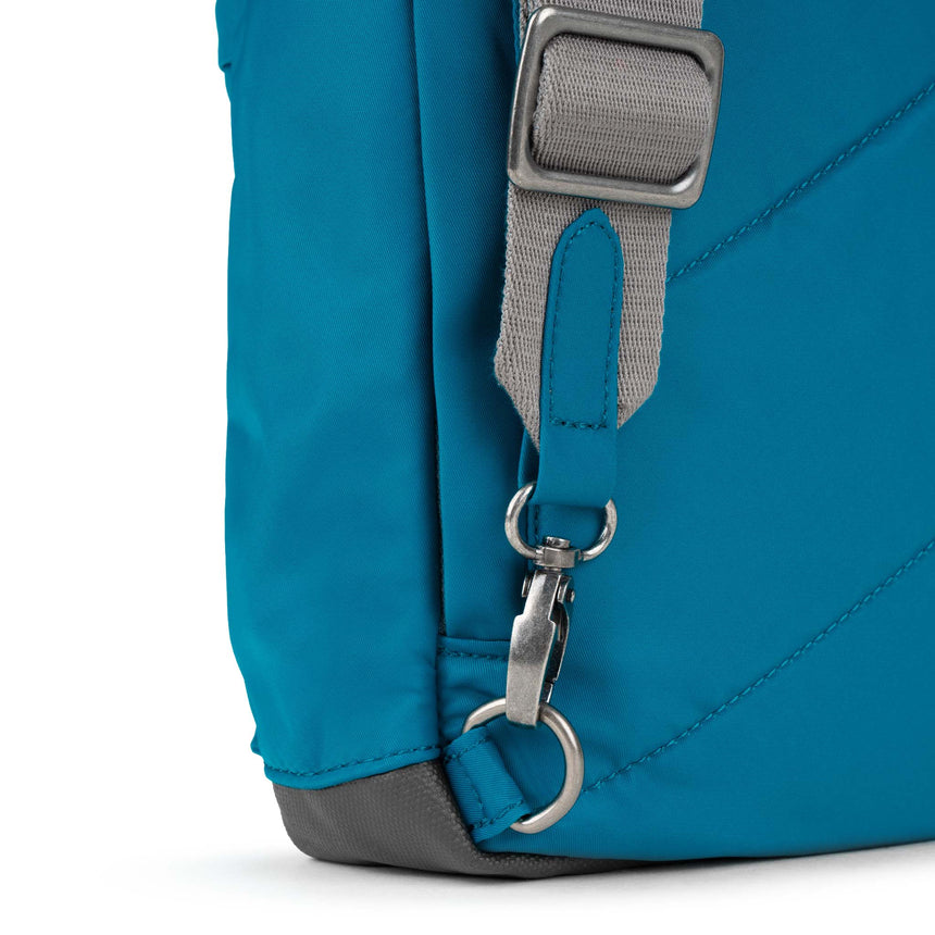 Roka London Willesden B XL Crossbody Bag, Seaport (Recycled Nylon)