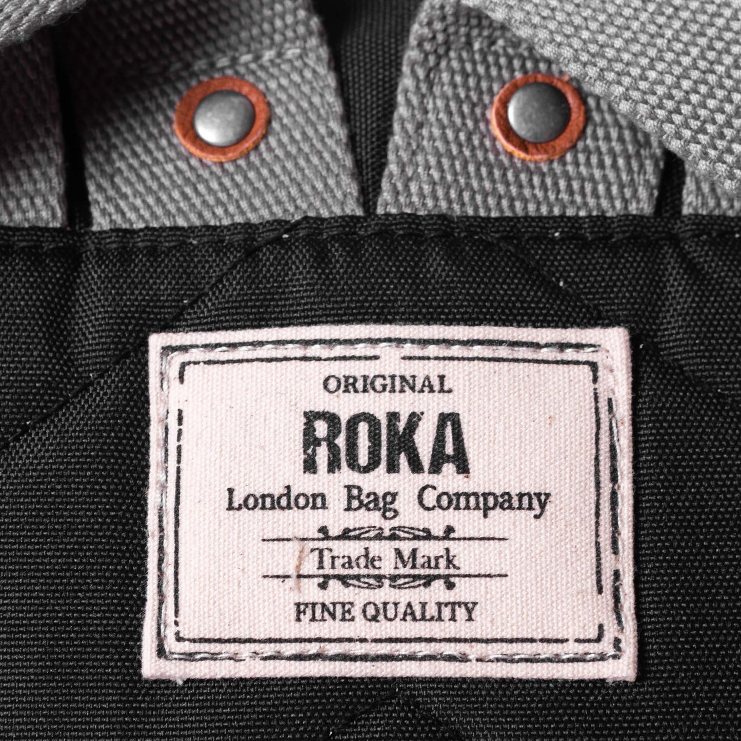 Roka London Bantry B Small Rucksack, Ash ( Sustainable Canvas)