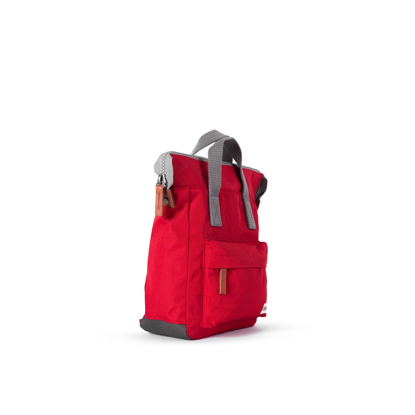 Roka London Bantry B Small Rucksack, Mars Red ( Sustainable Canvas)