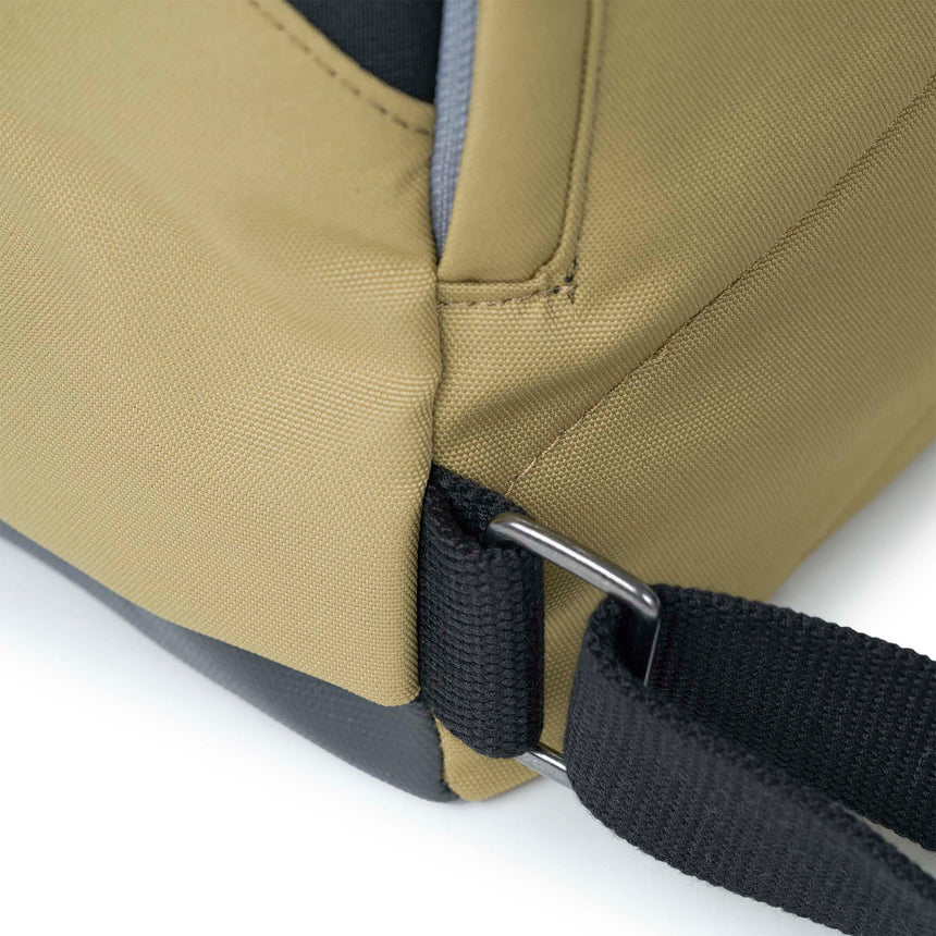 Roka London Black Label, Canfield B Rucksack, Khaki (Sustainable Canvas)