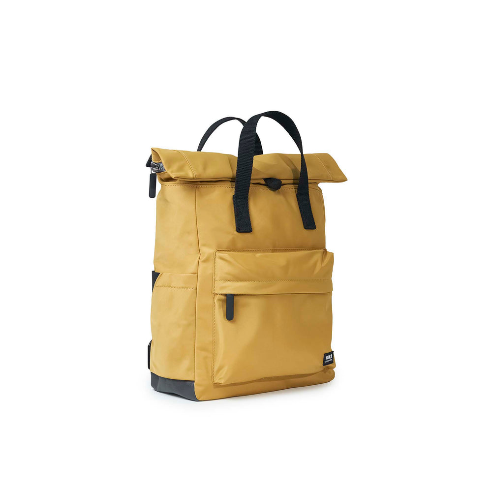 Roka London Black Label, Canfield B Medium Rucksack, Corn (Sustainable Nylon)