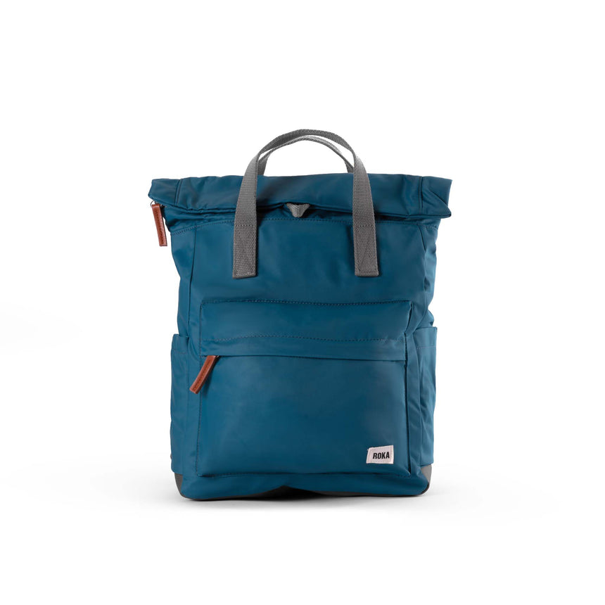 Roka London Canfield B  Nylon Rucksack, Marine