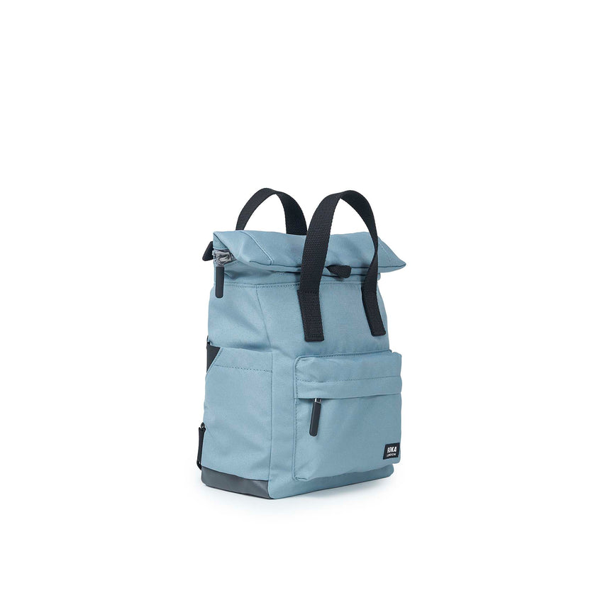 Roka London Black Label, Canfield B Small Rucksack, London Fog (Sustainable Canvas)