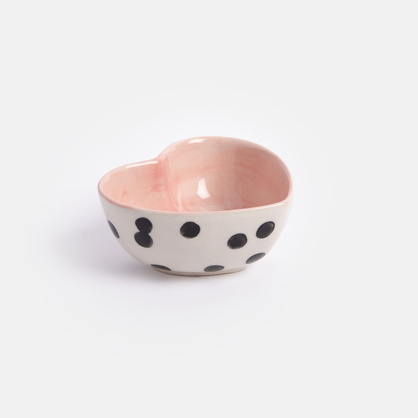 Caroline Gardner Heart Shaped Pinch Bowl