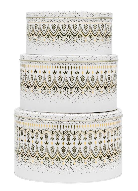 Sara Miller Round Cake Tins, Artisan Noir (Set of 3)