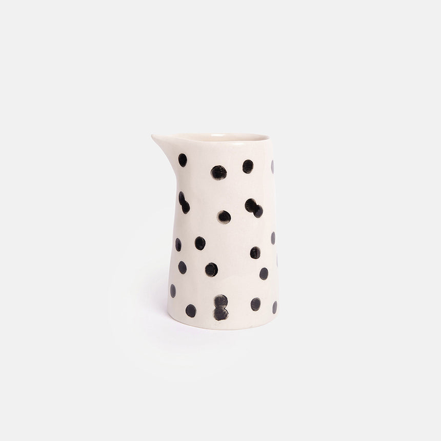 Caroline Gardner Mono Dots, Milk Jug