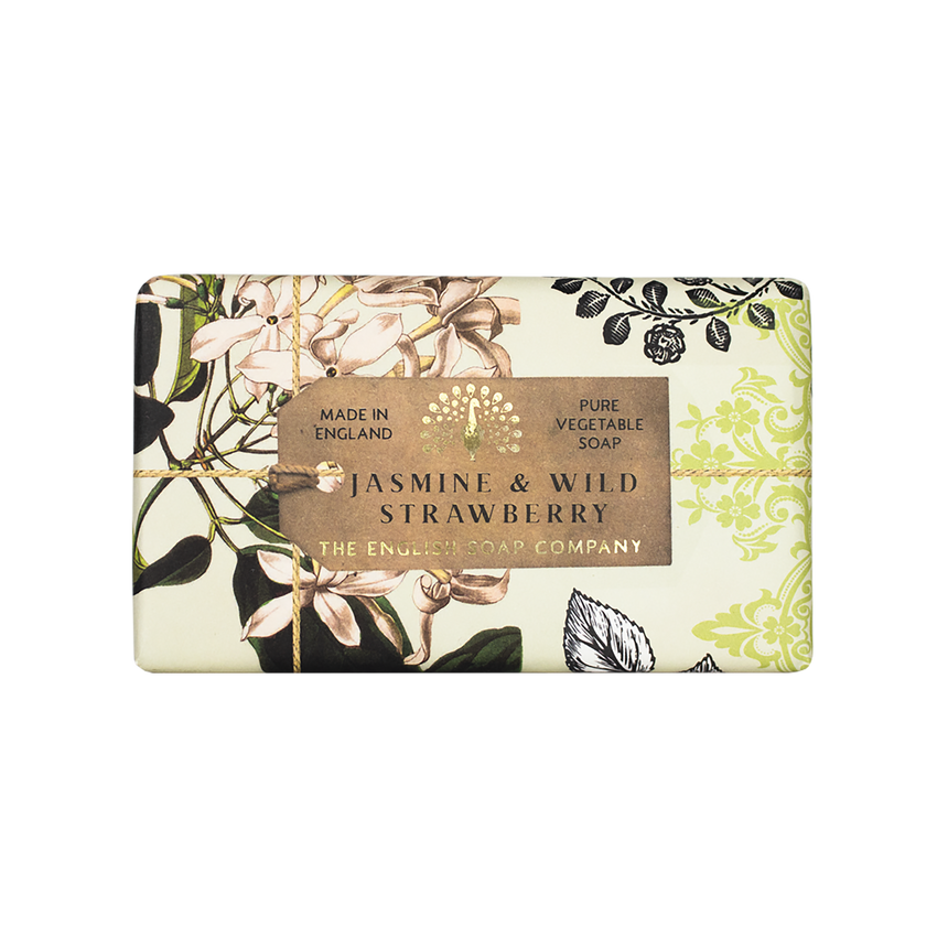 The English Soap Company Anniversary, Jasmine & Wild StrawberrySoap